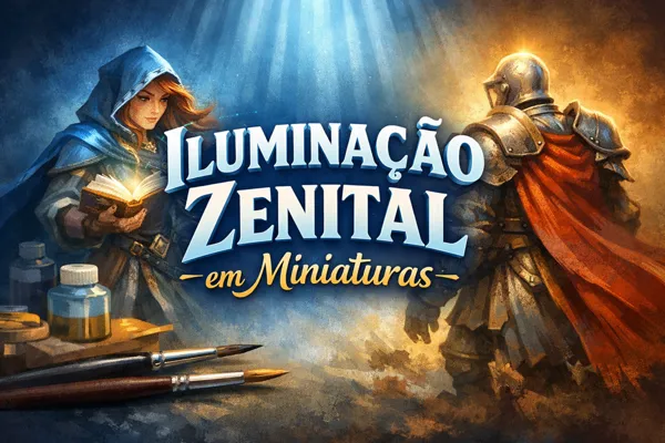 Dominando a Iluminação Zenital em Miniaturas com Múltiplos Planos