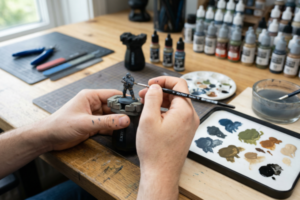 Construção de base cromática equilibrada antes do detalhamento avançado