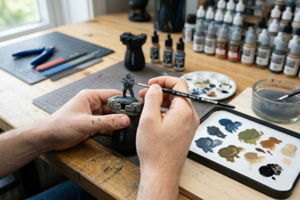 Construção de base cromática equilibrada antes do detalhamento avançado