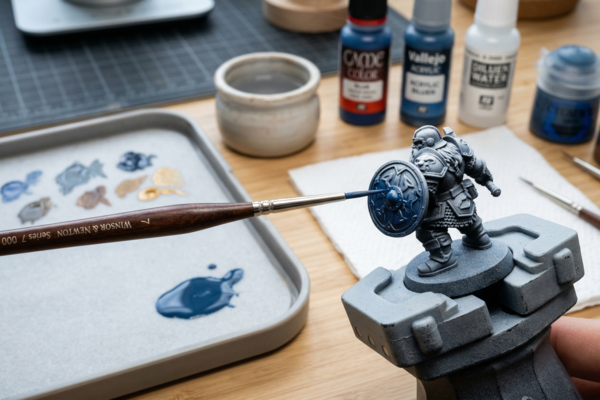 Identificação do ponto ideal de diluição antes de iniciar a pintura da peça