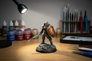 Técnicas de contraste seletivo para destacar elementos principais